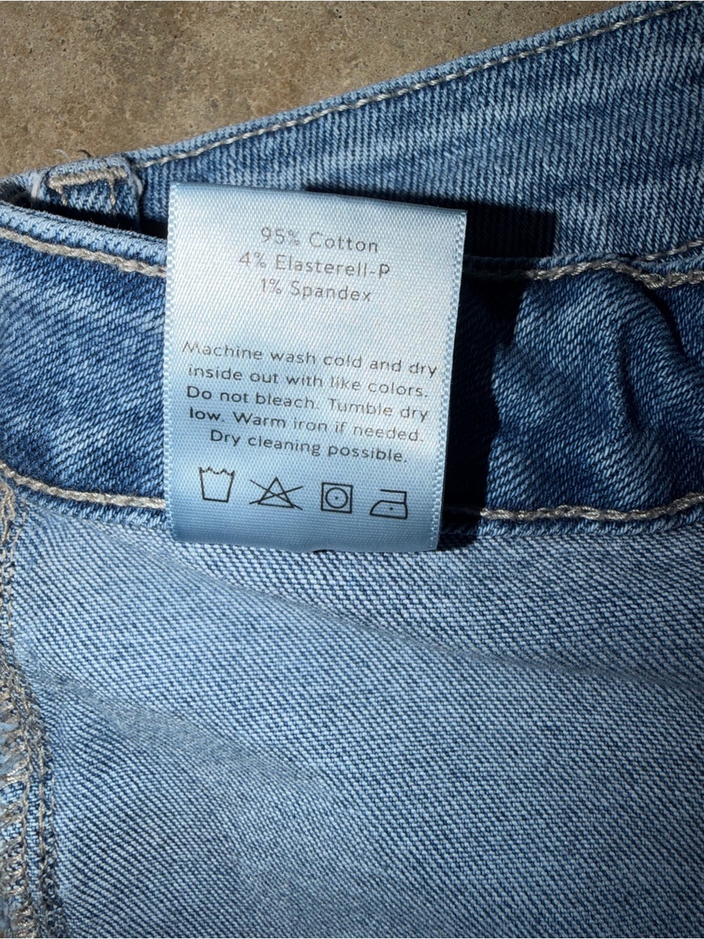 JBD Just Black Denim Eve High Rise Utility Wide Leg Jeans Size 28 - Picture 12 of 14